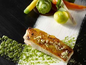 Poulet jaune de Saint-Sever, citronnelle et parfum d’Afrique