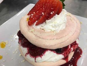 Merveilleux aux fruits rouges