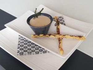 Panna cotta au foie gras