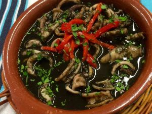 Chipirons à l’encre