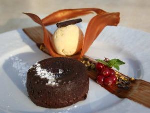 Moëlleux coulant au chocolat noir