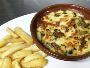 Gratin de moules