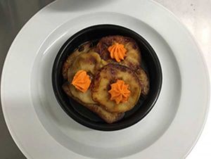 Foie gras aux piquillos