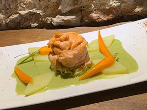 Rose de saumon à l’oseille