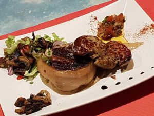 Tournedos de canard Rossini et sa sauce au foie gras