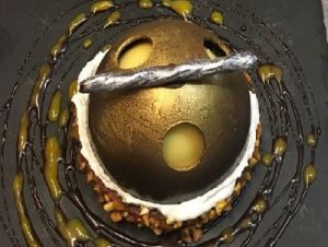 Dôme crémeux à l’orange