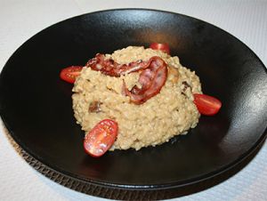 Rizotto crémeux aux cèpes